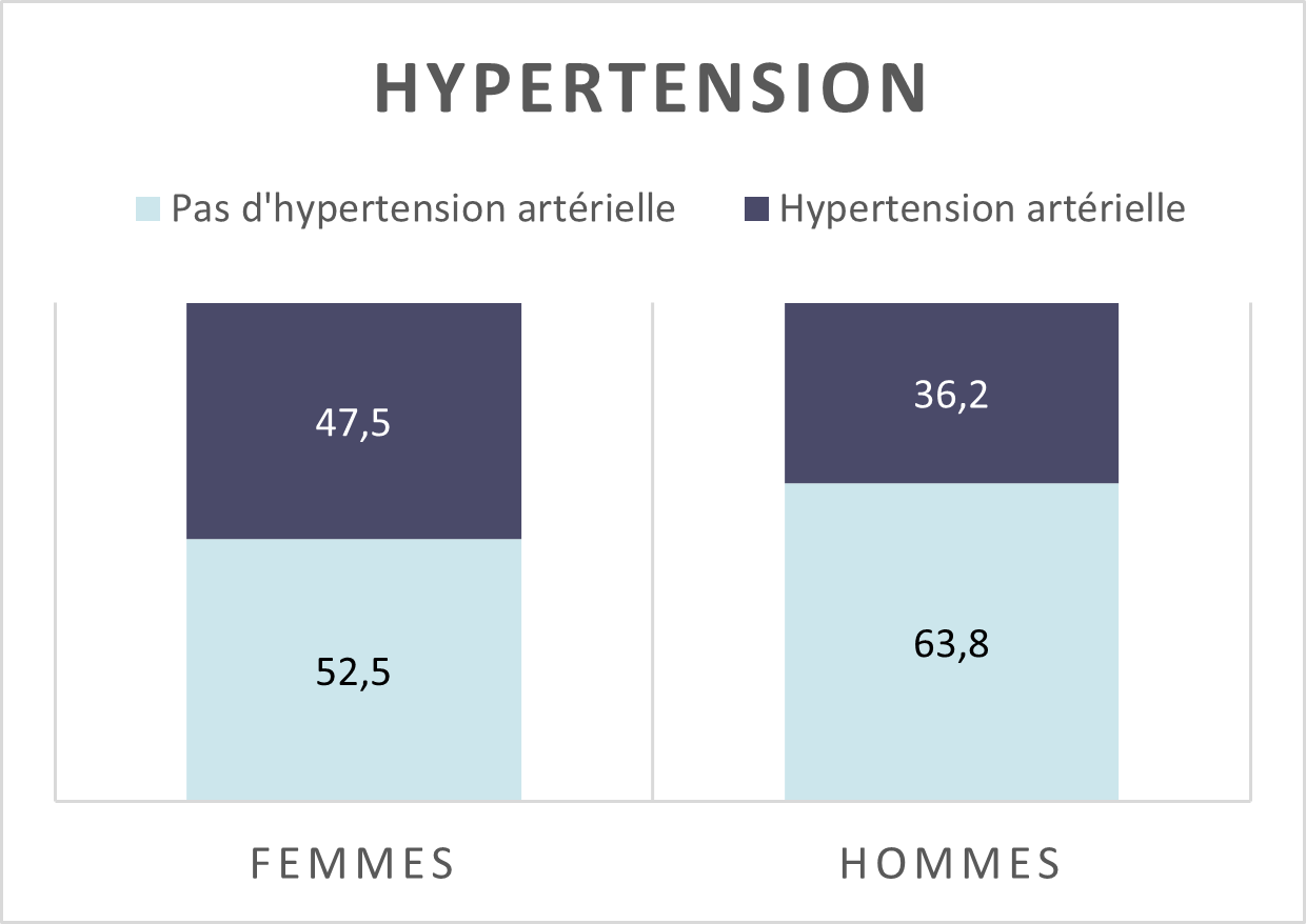 E3N-G1 Hypertension Hommes Femmes